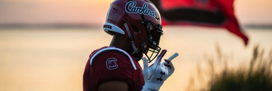 South Carolina Script Helmet