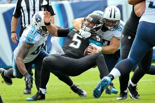 Bortles sacked