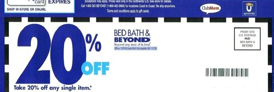 Bed Bath and Beyond coupon