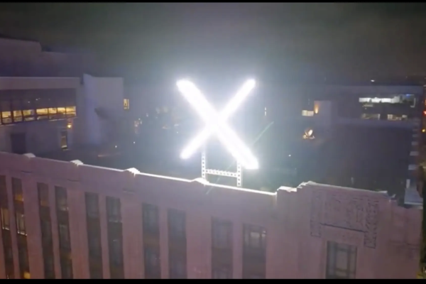 Photo of Twitter X sign