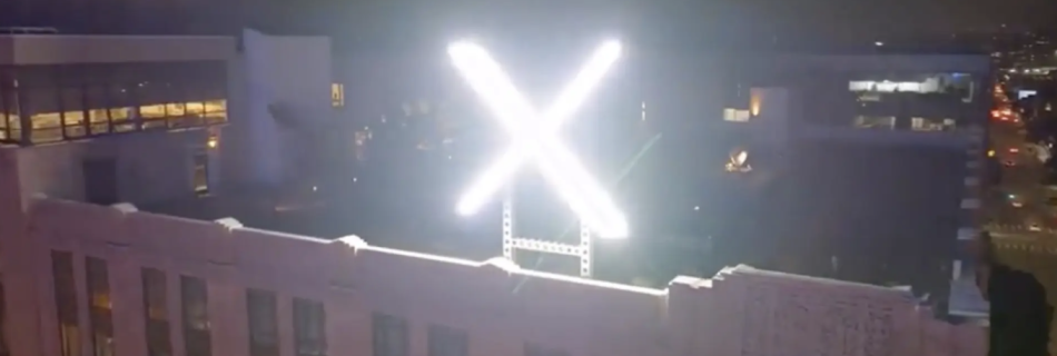 Photo of Twitter X sign